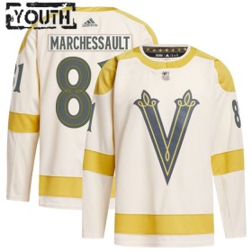 Vegas Golden Knights Trikot Jonathan Marchessault Adidas 2023-24 Cream Winter Classic Authentic - Kinder